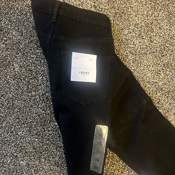 Brand new black Vervet Blue/Flying Monkey flare jeans - Picture 3 of 3
